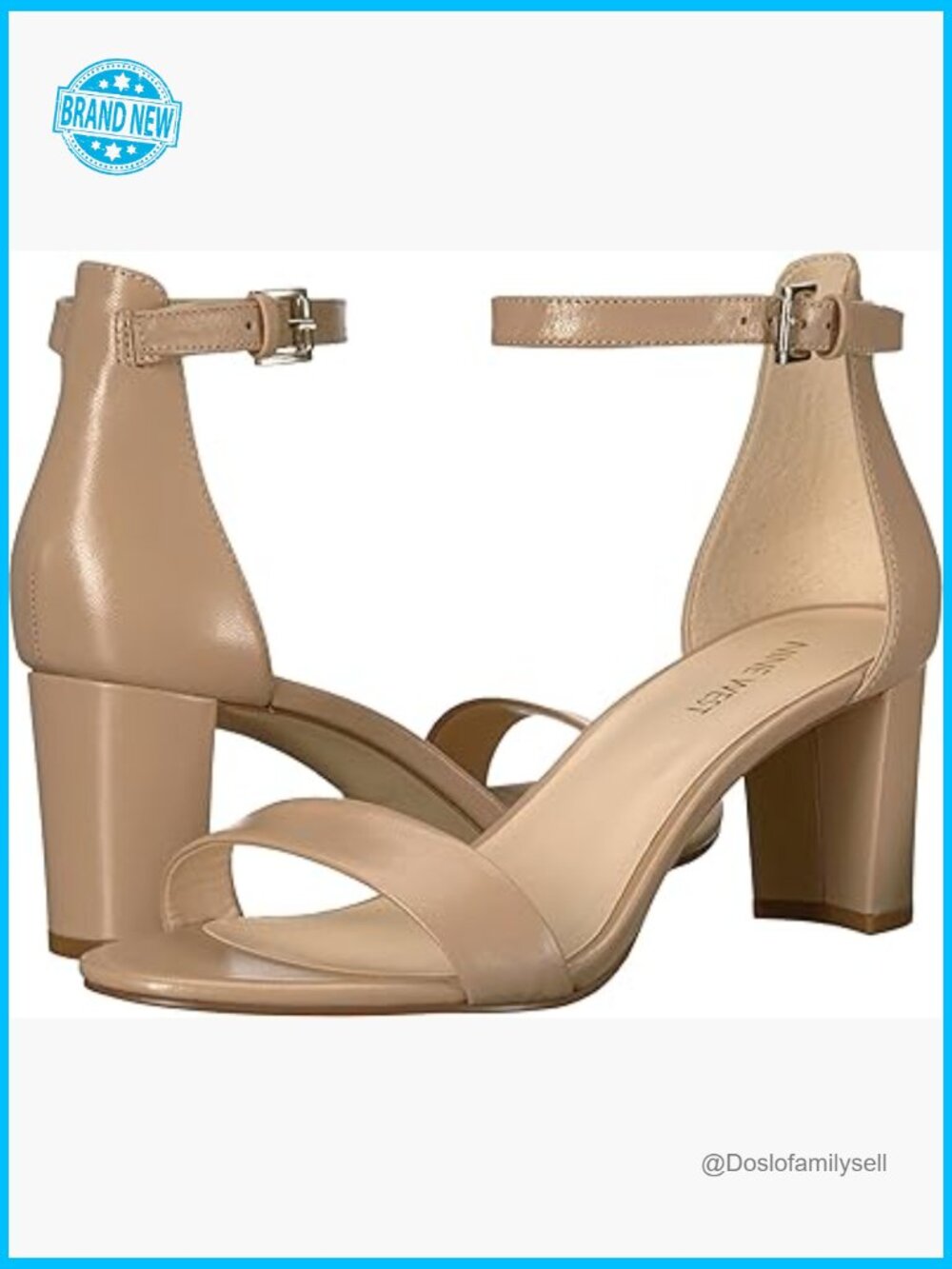 Heeled Sandals Almond Toe Block Heel 2.64 Inch Open Toe Ankle Strap Rhinestone
